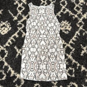 Banana Republic snake skin dress